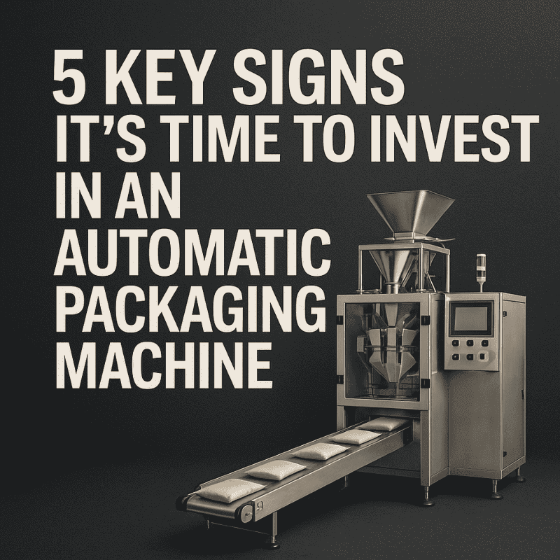Crossing the Automation Threshold: When Is It Time for Your First (or Next) Automatic Packaging Machine?
