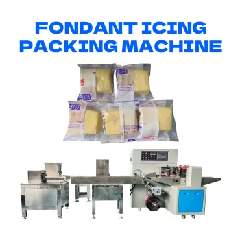 500g fondant extruder packaing machine 1kg fondant icing packing machine